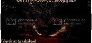 Heti GT5 Fotóverseny a Gamer365.hu-n!