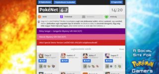 Pokénet.eu - Közösségi oldal Pokémonjátékosoknak