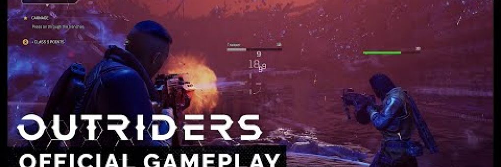 Outriders: hivatalos gameplay