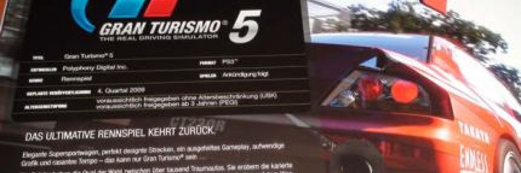 Gran Turismo 5: utolsó negyedév?
