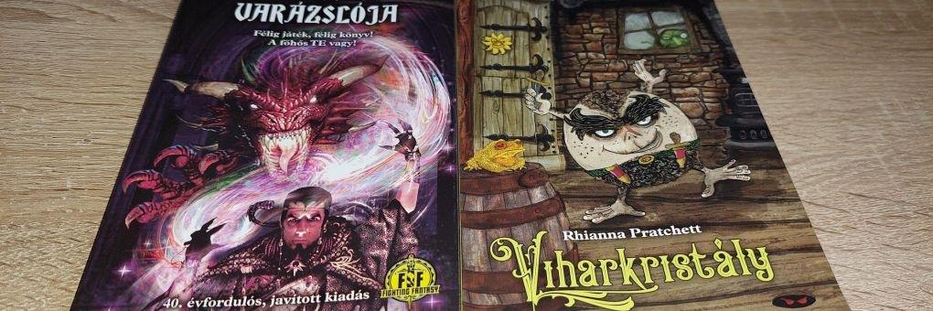 [Könyvek] A Tűzhegy varázslója és a Viharkristály