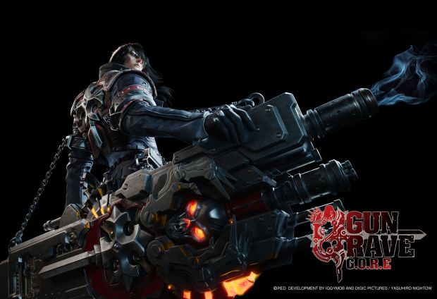 gungrave gore screenshot key art