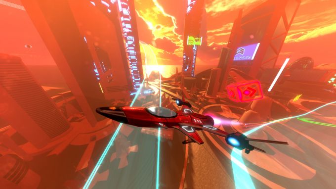 neon wings air race screenshot 1