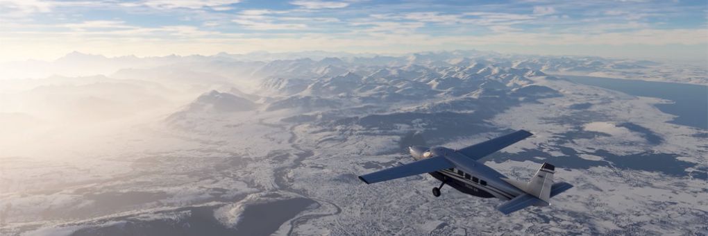 Flight Simulator 2020: téli tájakon